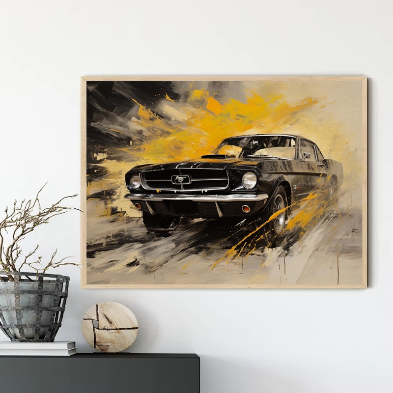 Vintage Oil Painting Style Car - Luxury Lifestyle Cars review and price