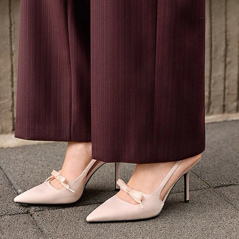 Bow Women High Heels Sandals P - Luxury Lifestyle review and price