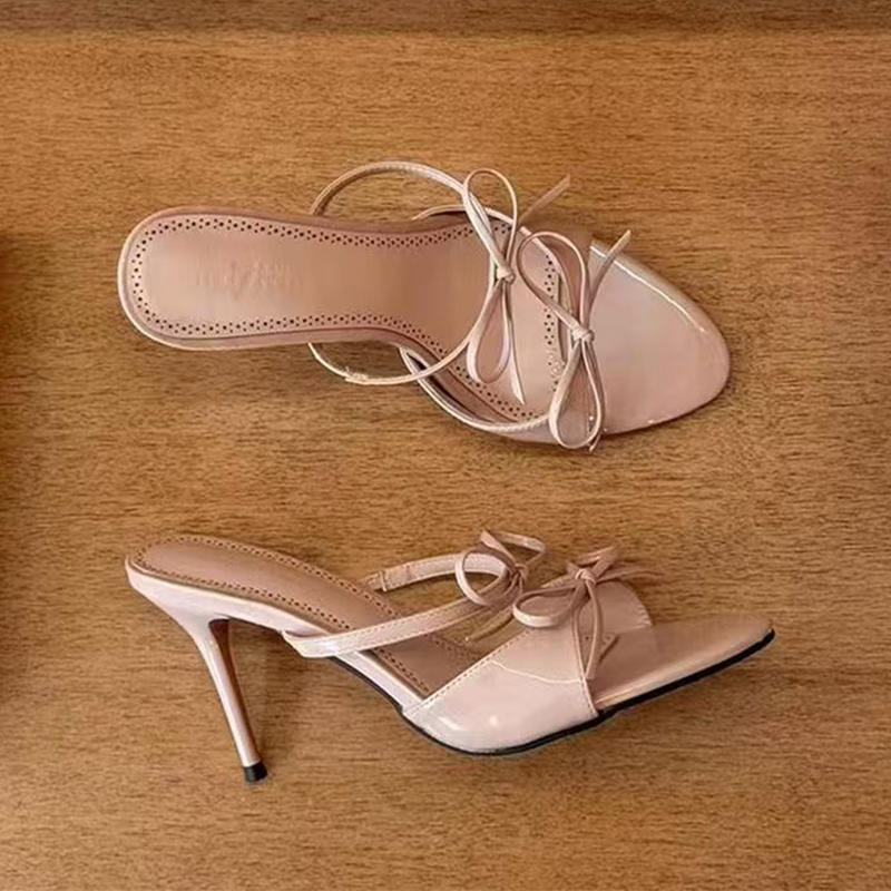 Sexy High Heels Slippers Bow W - Luxury Lifestyle review and price
