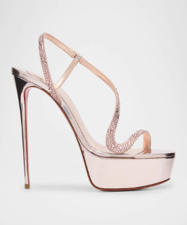 Metallic Leather Platform Stil - Luxury Lifestyle review and price