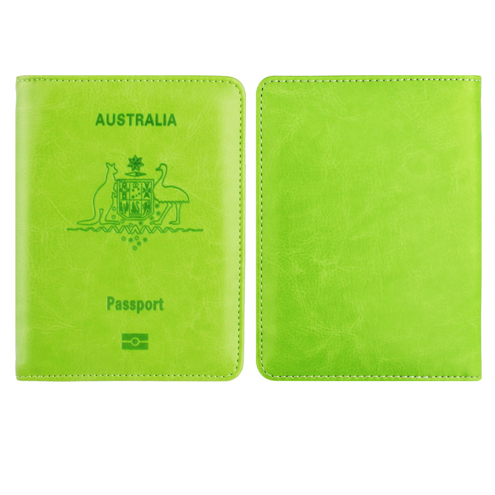 Customized Name Australia RFID - Leather Passport Cover review and price