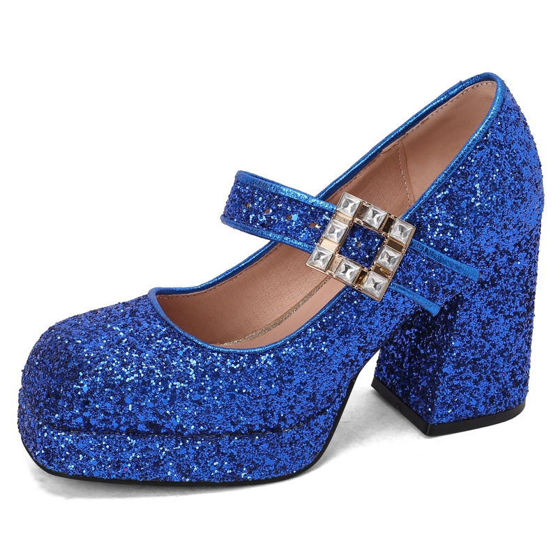 Women's Block High Heels Mary  - Luxury Lifestyle review and price