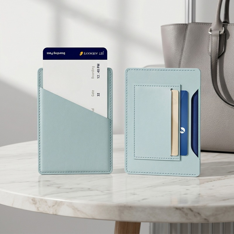 Solid Color Travel Passport Ho - Leather Passport Cover review and price
