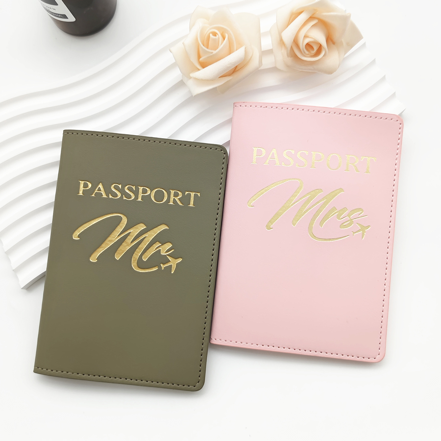 2PCS a Set Mr/Mrs Lovers Coupl - Leather Passport Cover review and price