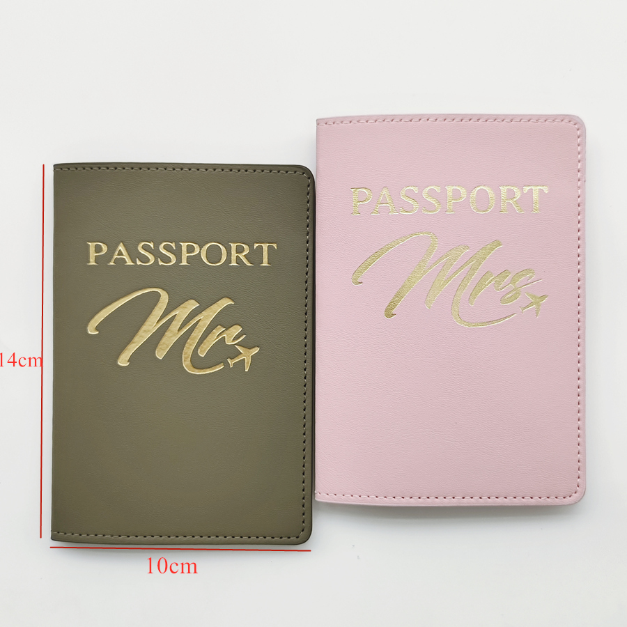 2PCS a Set Mr/Mrs Lovers Coupl - Leather Passport Cover review and price