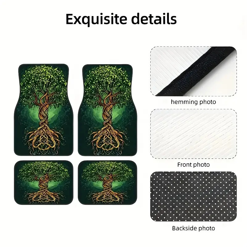 4pcs, Green Tree Of Life Style - Luxury Lifestyle Cars review and price