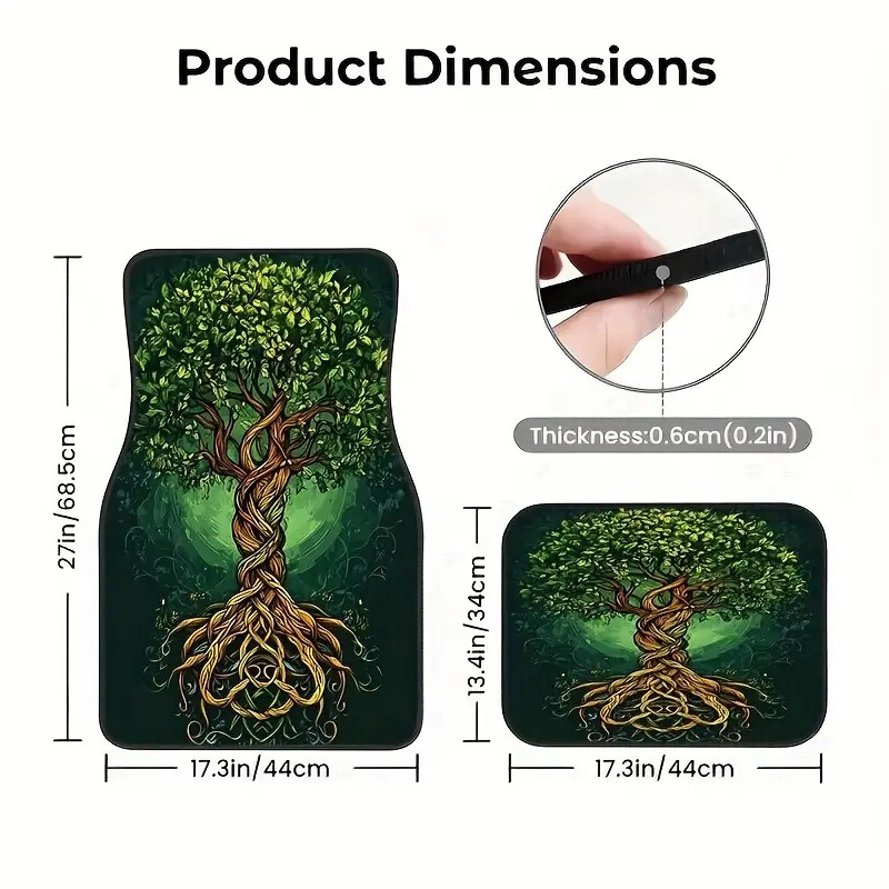 4pcs, Green Tree Of Life Style - Luxury Lifestyle Cars review and price