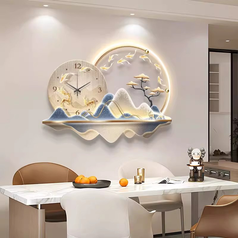Art Mural Led Clock Wall Luxur - Luxury Lifestyle Design review and price