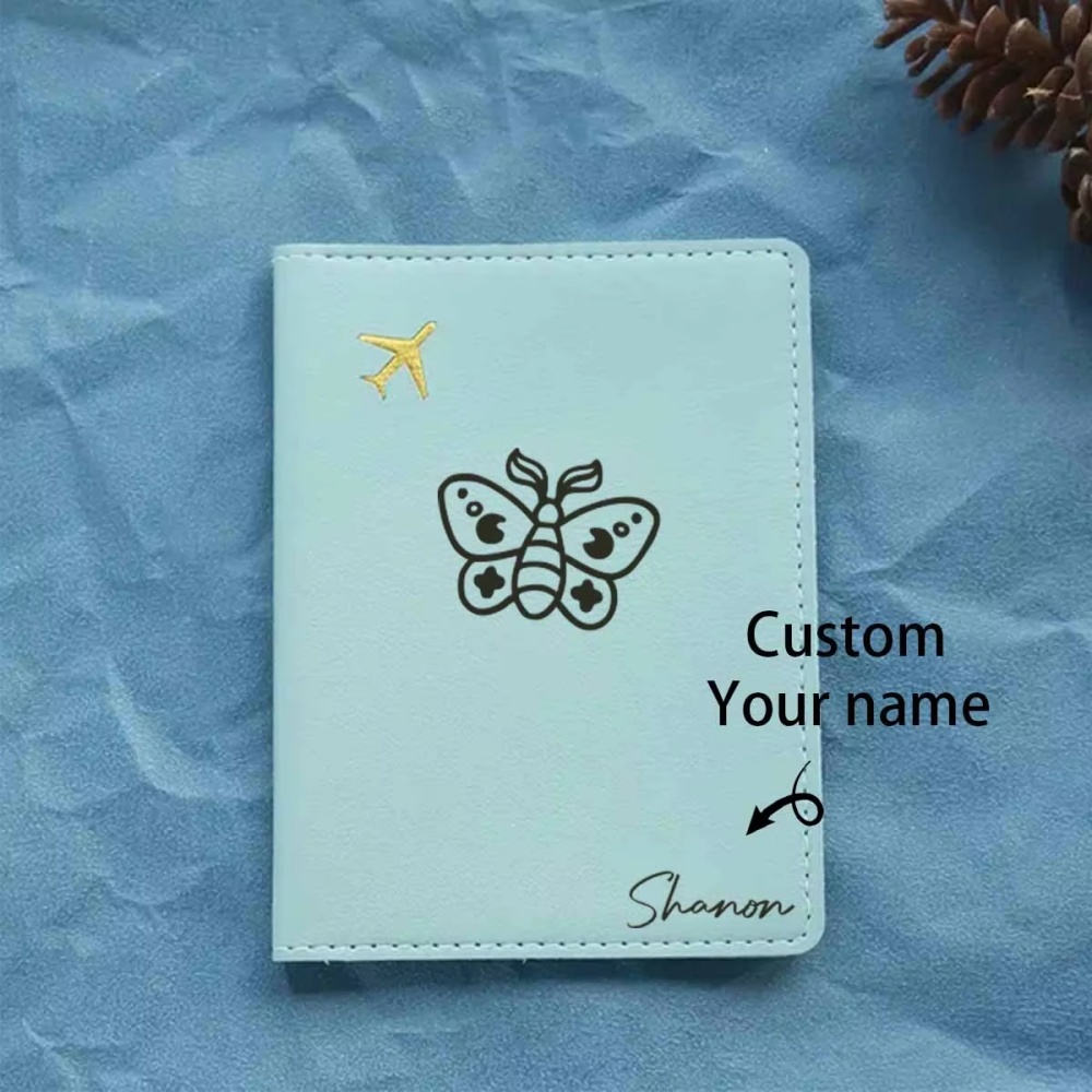 Personalized Name PU Passport  - Leather Passport Cover review and price