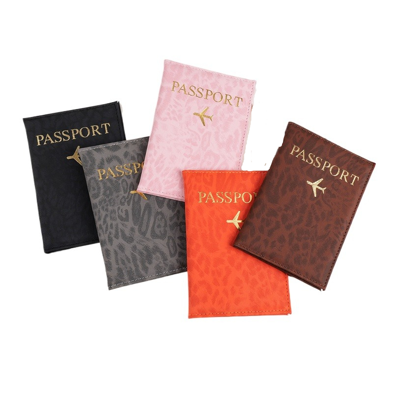 Leopard Print Travel Passport  - Leather Passport Cover review and price